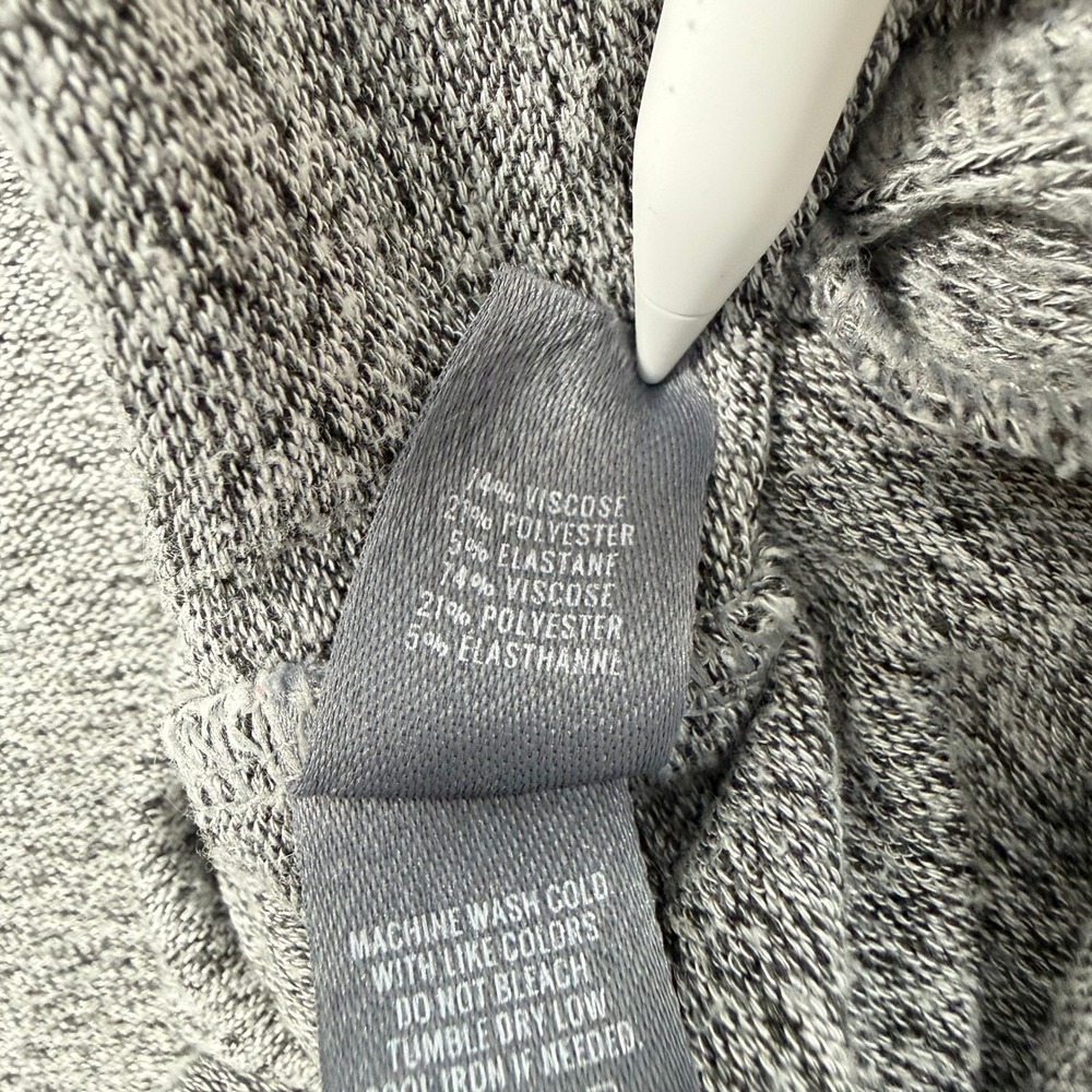 Aerie Sweatshirt Womens Medium Gray Oversized Knit Pullover Athleisure Chic - Picture 6 of 9